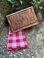 Planchinette Complète 14x21 Avec Rainure – Petite planche apéro en bois pour pique-nique