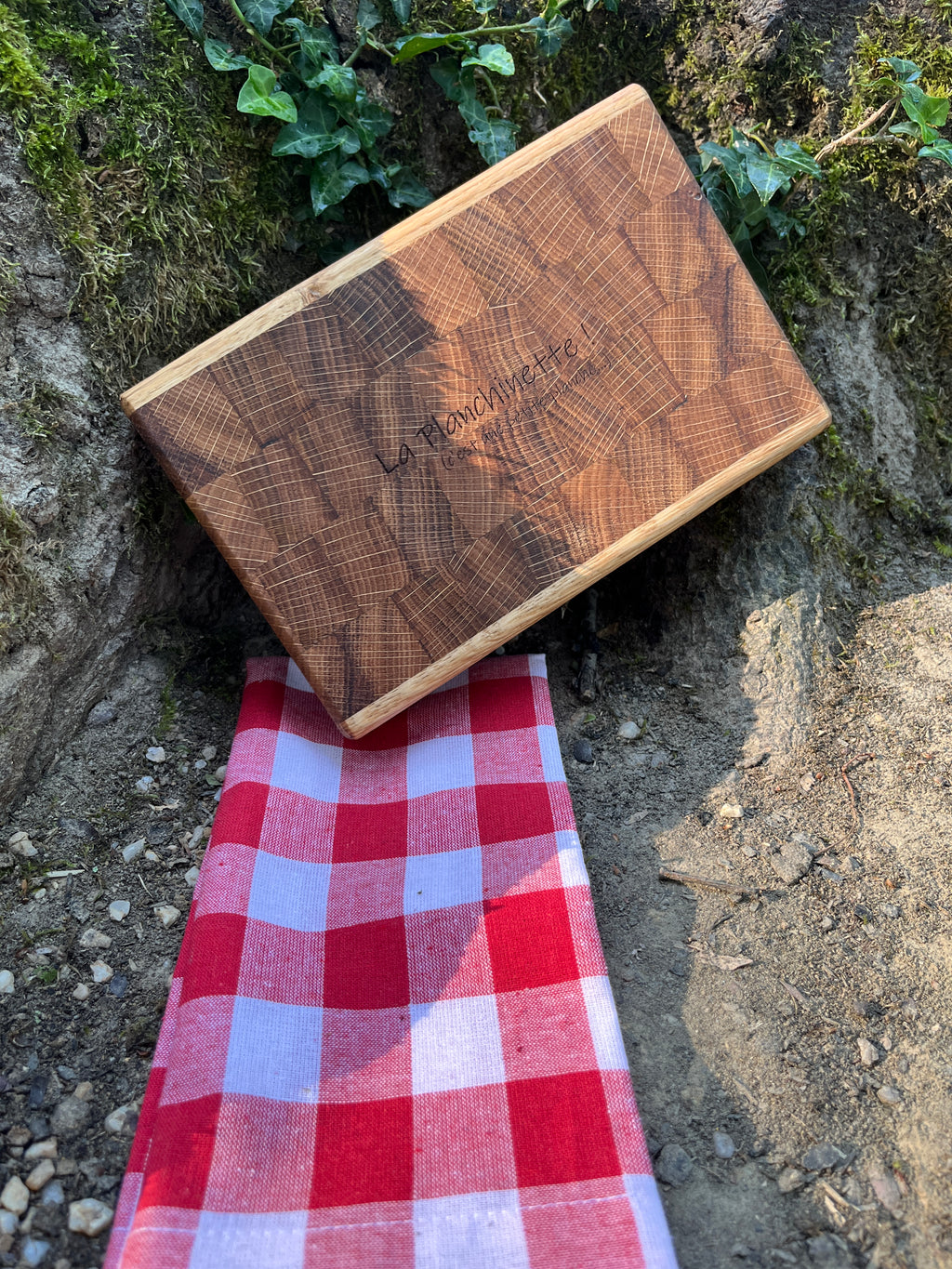 Planchinette Complète 14x21 Sans Rainure – Petite planche apéro en bois pour pique-nique