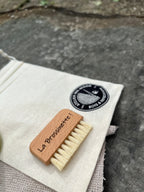 Kit complet entretien bois – Baume, Brossinette & chiffon