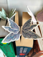 Marque-page papillon brodé – Création Broderie & Grimoire
