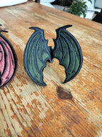 Marque-page “Ailes de Dragon” – Création Broderie & Grimoire