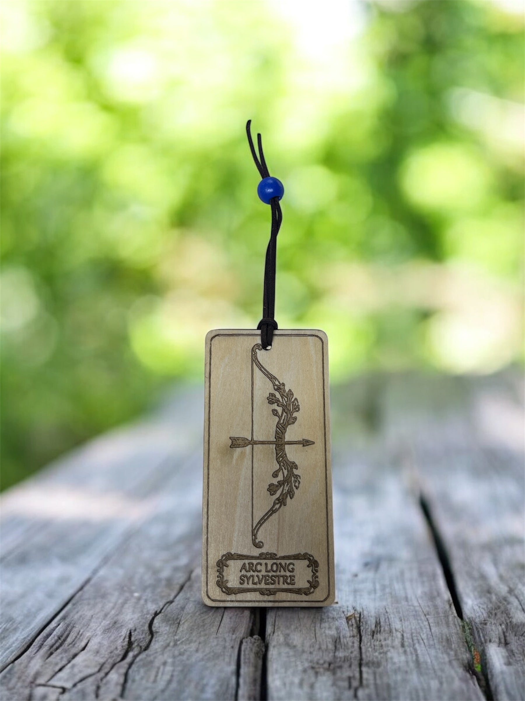 Marque-pages Fantasy en Bois Gravé – Illustrations Magiques & Univers Médiéval