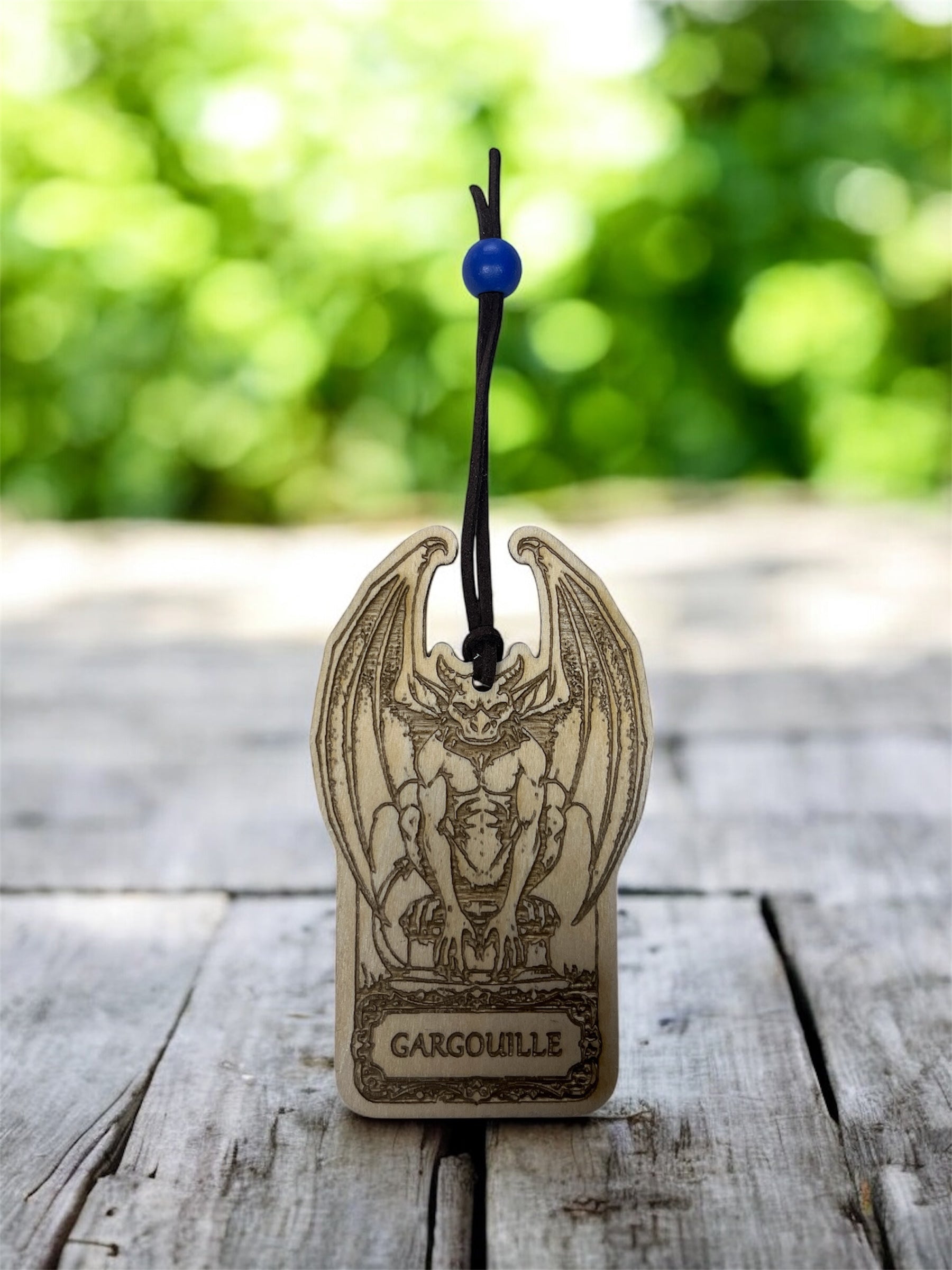 Marque-pages Fantasy en Bois Gravé – Illustrations Magiques & Univers Médiéval