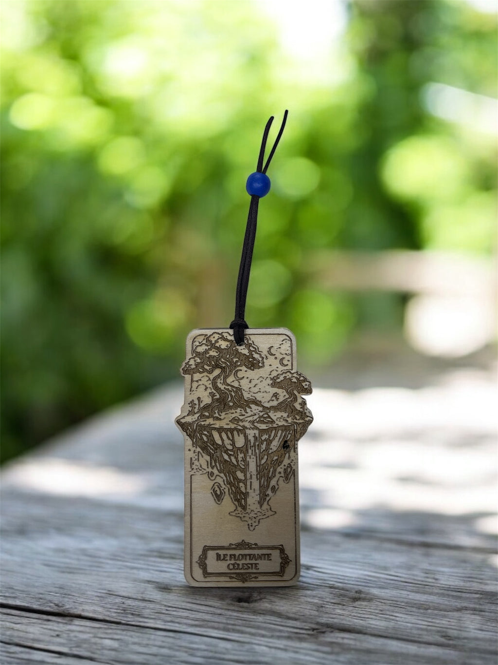 Marque-pages Fantasy en Bois Gravé – Illustrations Magiques & Univers Médiéval