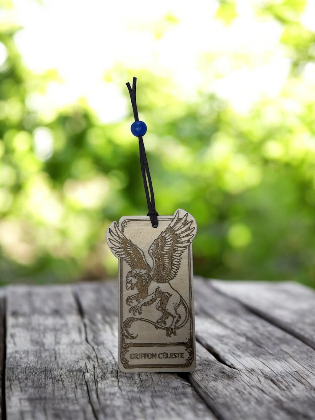 Marque-pages Fantasy en Bois Gravé – Illustrations Magiques & Univers Médiéval